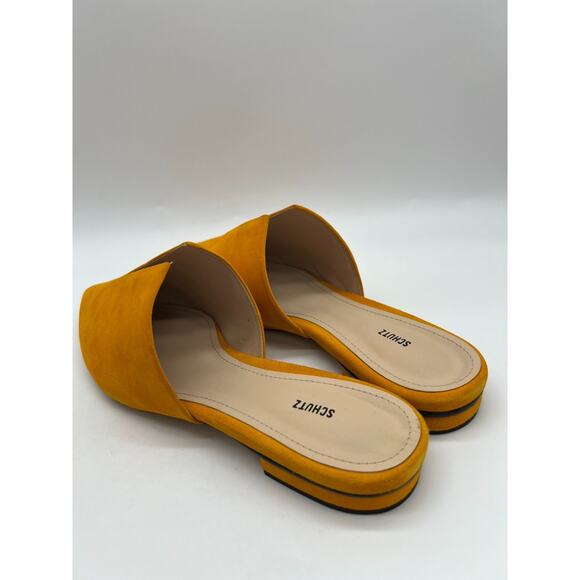 Schutz Kirsten Pointed Slides New Sunshine Women's Size 9.5B NIB - Picture 9 of 12